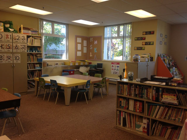 Pentiction Christian School Kindergarten classroom