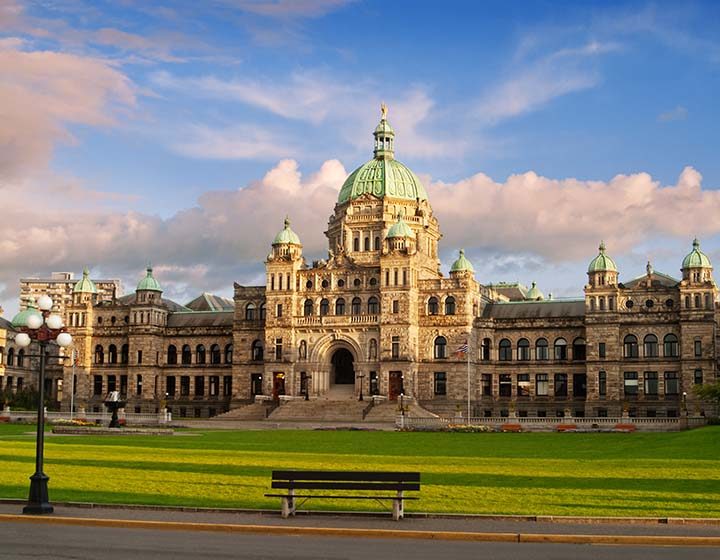 Greater Victoria parliament building