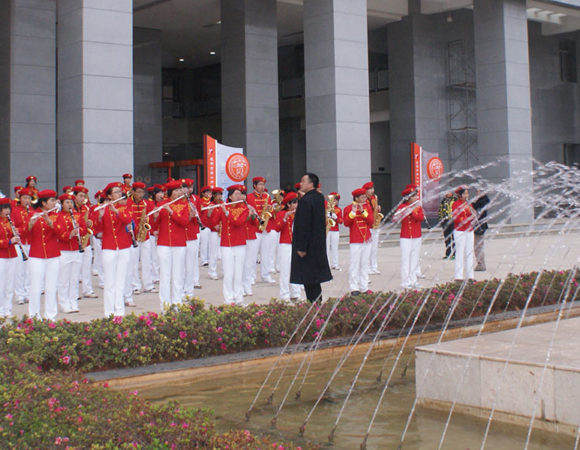 Canada Kunming Secondary band students