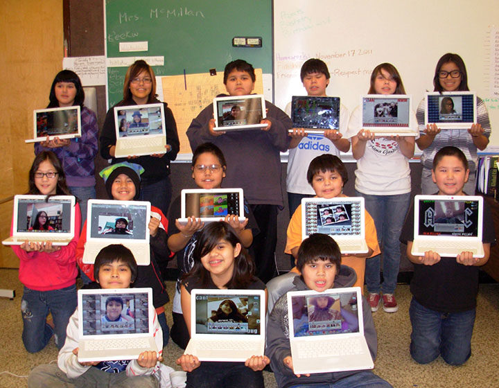 Nisga'a Elementary Secondary students