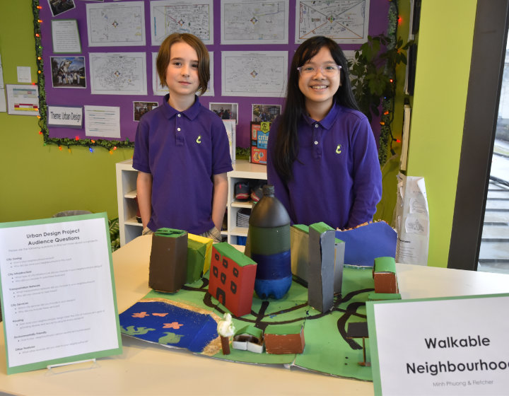 Pear Tree School showcasing urban design project